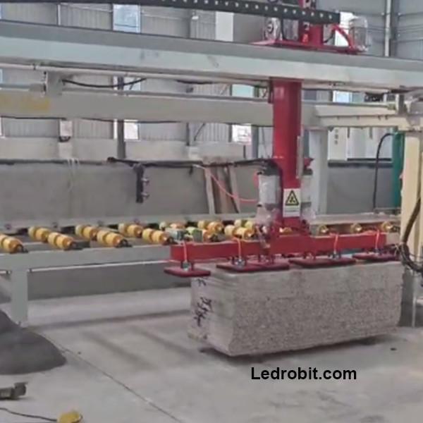 Floor Installation Manual Granite Palletizer Machine / Automatic Palletizer