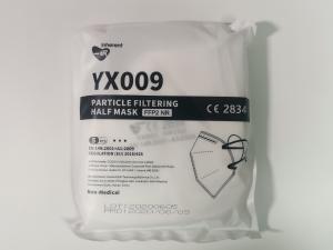 Buy cheap Odorless Fluid Resistant FFP2 Particle Filtering Half Mask product