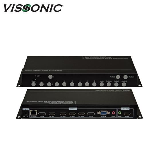 Quality Digital Audio Video Scaler Switcher VIS-MV71 With Volume Control High Performance for sale