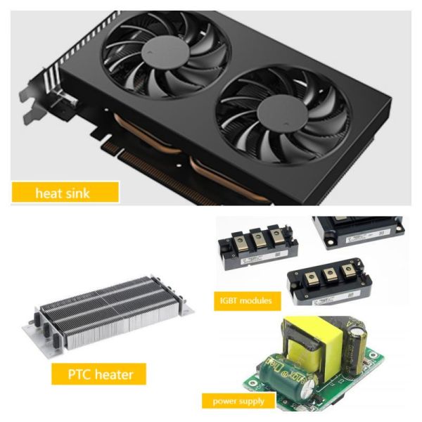 Powdered Thermal Paste for Constant Temperature Oven 200 Degrees Breakdown Voltage of 2450 After 8 Days of Continuous Baking