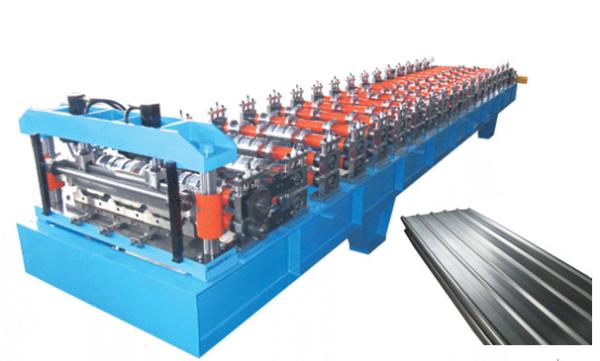 Roofing & Cladding Sheet Roll Forming Machine With 23 Roll Station