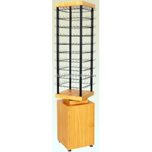 Buy cheap Rotating Earrings Wooden Jewellery Display Stands Free Standing product