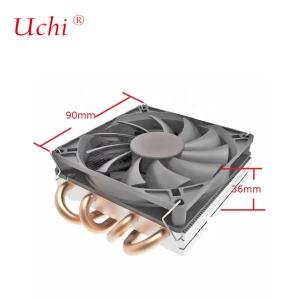 Buy cheap Custom ODM Super Thin Cpu Cooler 36mm Thickness Height AMD AM4 AM3 FM2 1200 115X 1700 1366 Heatsink Fan 1U Server Radiator product