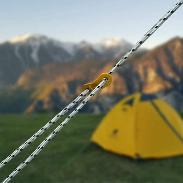 Outdoor Braided Climbing Hiking Camping Guy Ropes 50ft/100ft Reflective