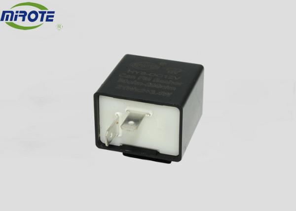Quality 2 Pins Led Bulb Electronic Flasher , Adjustable Led Turn Signal Flasher Motorcycle No Buzzering 12V for sale