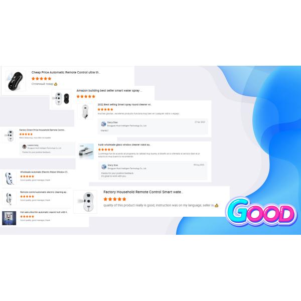 App Controlled Cordless Robot Window Cleaner 2.5min/M2 Glasses Wall Cleaning Robot