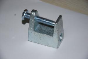 China Malleable Stamped Steel Beam Clamp Casting Iron Beam Clamp M6 on sale