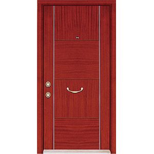 Buy cheap Turkey steel wood security armored door product