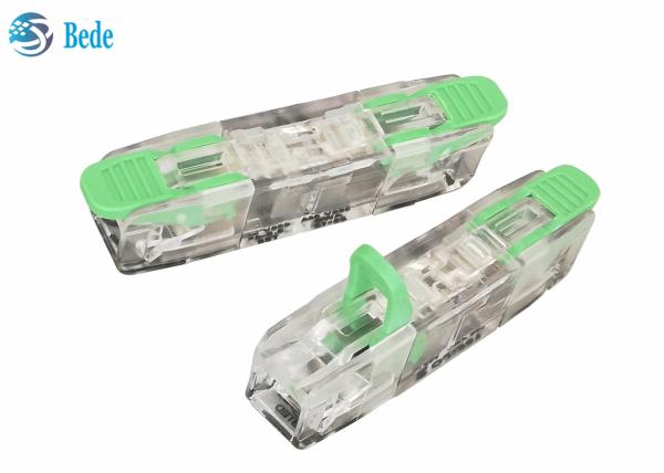 1 Way Quick Terminal Block Universal Wire And Cable Push In Connector Block 450V