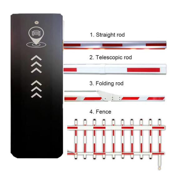 18B Automatic Access Control Barrier DC 24V 5 Million Operating Life For Parking