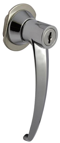 Quality 184 L- locking Handle Door Locks for machine equipment Cabinets for sale