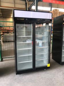 China R290 Commercial Glass Door Fridge With More Viewing Area on sale