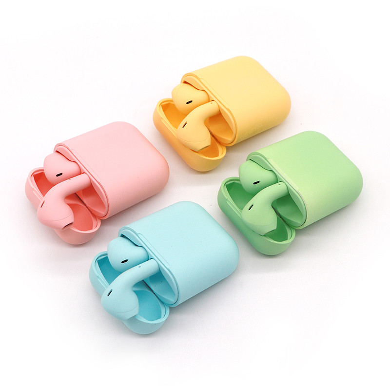 Mobile Phone Tablet Macaron HIFI Mini TWS Earphone