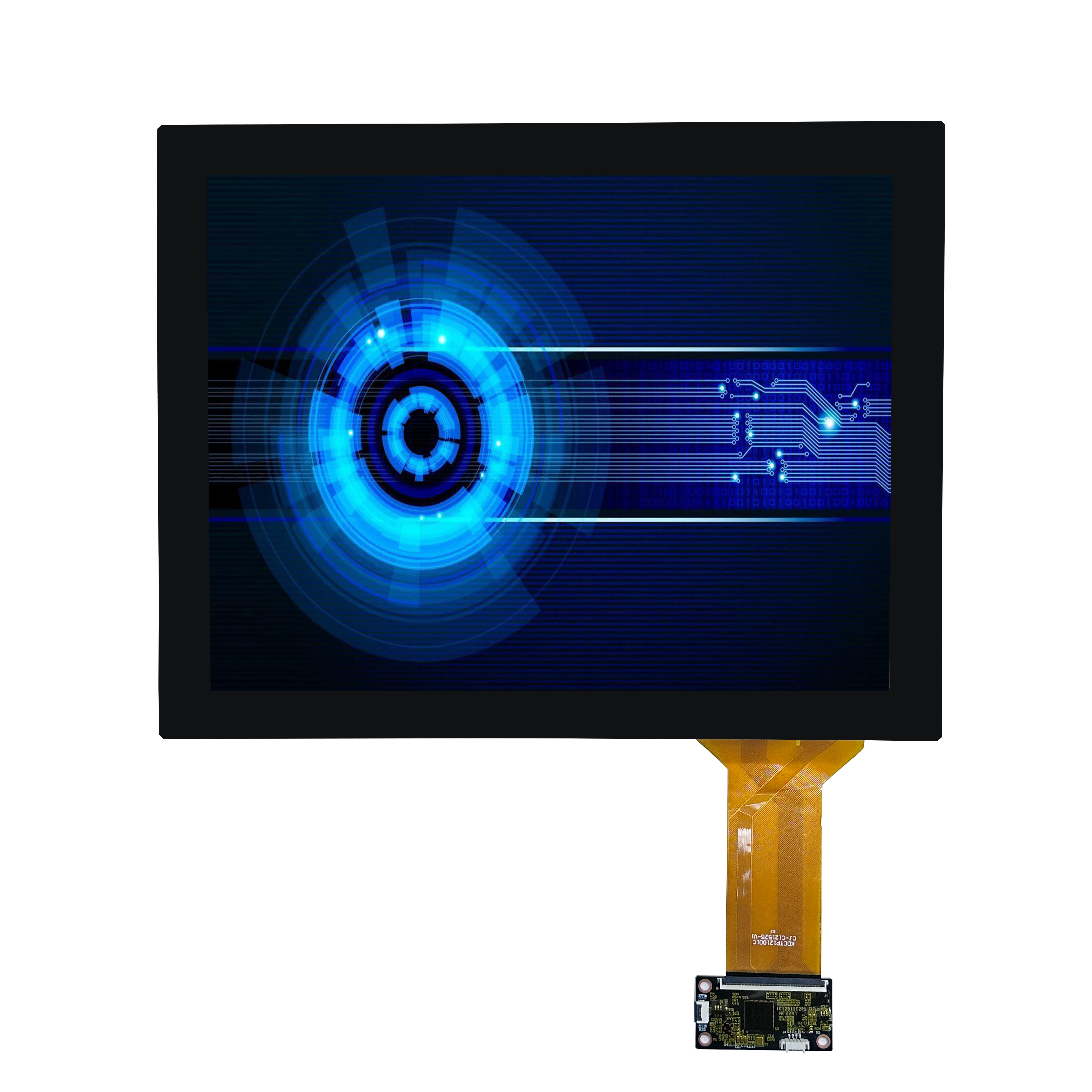 LVDS Interfaces 12.1 Inch TFT LCD With CTP 1024 X RGB X 768