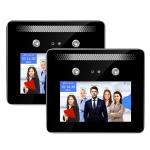 Dynamic 5.0 Inch Face Recognition Machines RoHS Time Attendance Access Control