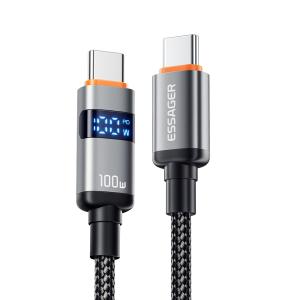 Buy cheap Braid Shielding USB C To C Charging Cable 100W 1m 2m ES-X61 Series product
