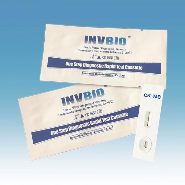 Human Cardiac Troponin Rapid Test Kit Ck-Mb Creatine Kinase-Mb Test Card