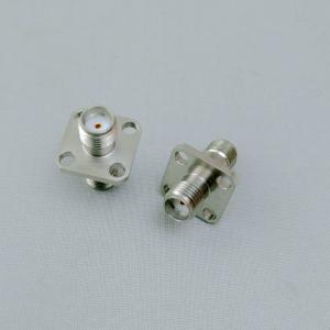 China 18GHz Rf To Coax Adapter Female To Female With Flange ASMFSMFF4 on sale