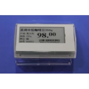 Wireless transmission zero power electronic shelf label 2.4g esl