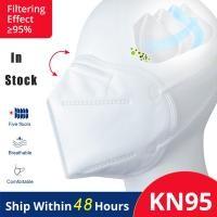 China Smooth Breathing Hospital Face Masks , Durable Stapled N95 Mask Reusable on sale
