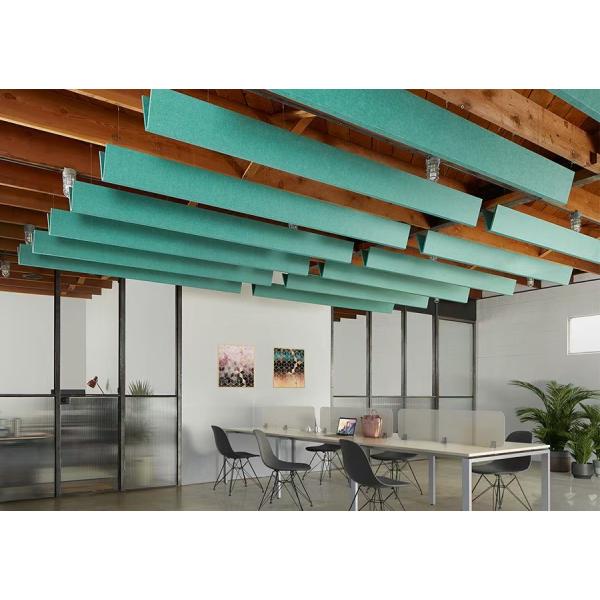 Pet Soundproof Acoustic Ceiling Board Simple Modern Eco Friendly