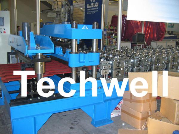 Quality Steel Tile Roll Forming Machine / Cold Roll Forming Machine for Color Steel Tile for sale