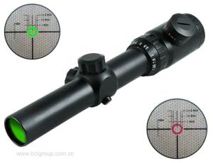 laser green riflescope 1.25 - 5×26 IR illuminated riflescopes