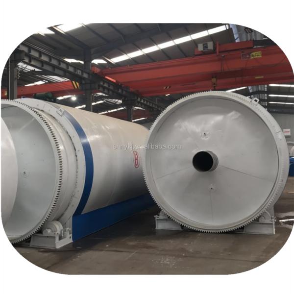 12 Tons Capacity Scrap Tire Pyrolysis Plant for Sustainable Resource Utilization