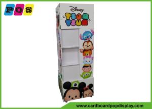 Quadra Sides Toys Stand Up Cardboard Display Movable Type With Wheels FL199