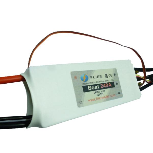 Quality 12S/16S/18S/22S Brushless Marine ESC 240A RC Boat Speed Controller New Version for sale