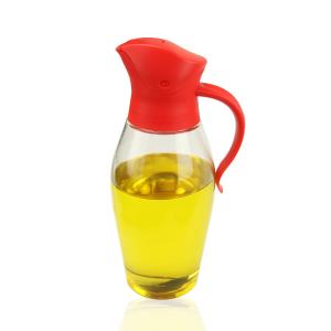 China 550ml Cooking Seasoning Glass Jars , Kitchen Oil Container Easy To Control on sale