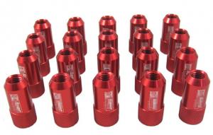 Buy cheap Red 40mm Aluminum Racing Wheel Lug Nuts With Key / Lock For Honda product