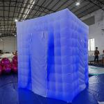 Durable Inflatable Photo Booth Enclosure Backdrop 360 Photo Tent For Party