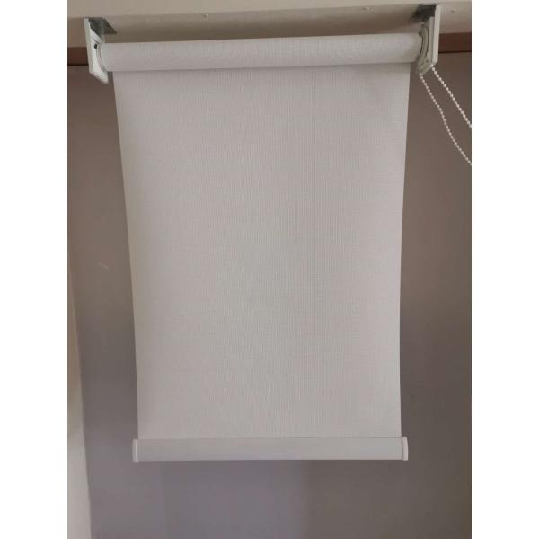 Fire Retardant Sheer Shade Fabric Horizontal Bead Rope Method SGS Approved