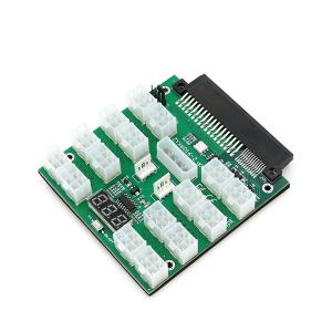 China ATX 16x 6Pin Power Supply Breakout Board Adapter For Dell Brand / PSU / BTC Mining on sale