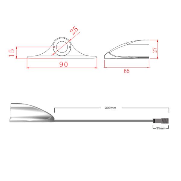 Aluminum 5W LED Anti-glare Landscape Light