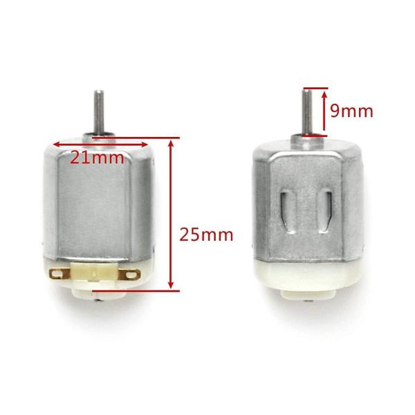 Quality Faradyi Customized Mini Brushed Dc Motor For High-End Toys Household Smart Electric Appliance Longer Life 130 Permanent Magnet for sale