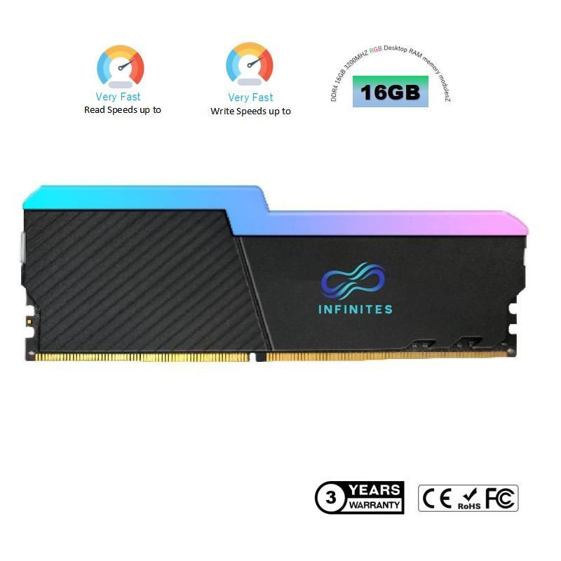 High Speed Gaming DDR4 in Memory RAM Desktop RGB DDR4 16GB 3200MHz RAM DDR4 16GB 8GB for PC