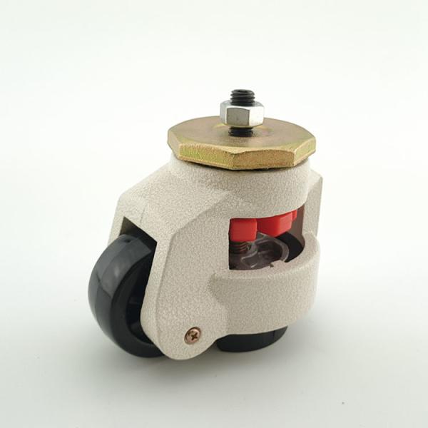 Quality 80F/S 500KG Threaded Stem Adjustable Leveling Casters Machine Wheels for sale