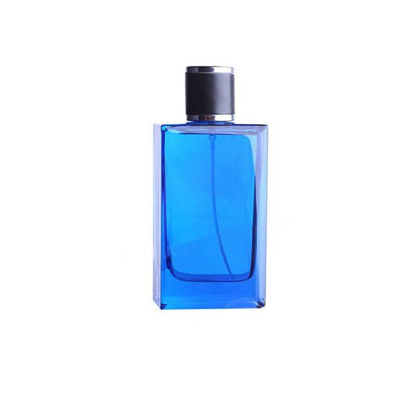 Quality Plastic Cap Custom Perfume Bottles 50ml Transparent With Black UV Cap for sale