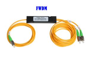 FWDM Wavelength Division Multiplexer FC APC T1550 TV 1*2  45dB Isolation