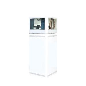 China Double Sided Transparent LCD Screen AC 110V ~ 240V With Tempered Glass Door on sale