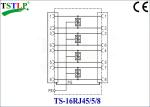 RJ45 Network Lightning Arrester , Telecommunication / Computer Network Surge