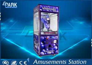 Easy Management Crane Game Machine Hardware / Plastic / Wood Material