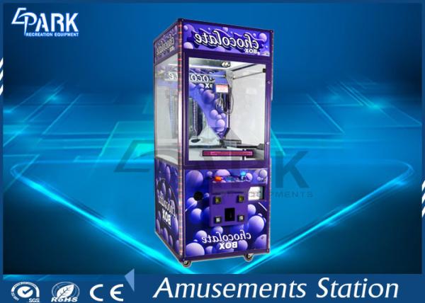 Quality Easy Management Crane Game Machine Hardware / Plastic / Wood Material for sale