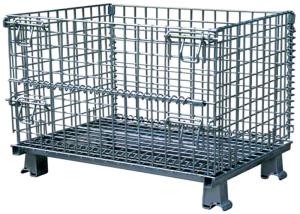 China bulk wire mesh containers on sale