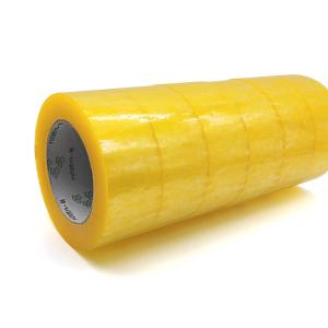 China Professional Single Sided Hot Melt Adhesive Transparent BOPP Tape on sale