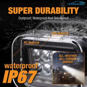 IP67 50w 360 Degree Rotating Remote Control Led Work Light Search Spotlight