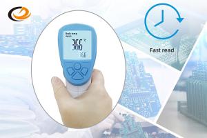 China Luminous Display Digital Laser Thermometer , Blue Digital Temperature Gun on sale