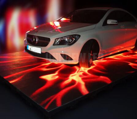 Professional Structure Led Dance Floor Rental , P4.81 P6.25 LED Color Changing Dance Floor